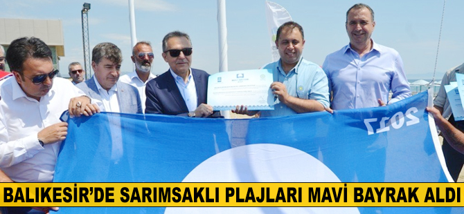 Sarımsaklı Plajları mavi bayrağına kavuştu