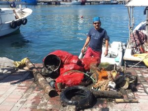 Güllük Halk Plajı'nda denizden çıkanlar şaşırttı