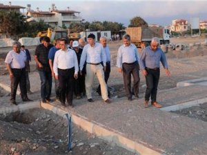 Menderes Türel, Beykonak Sahil Projesi'ni inceledi