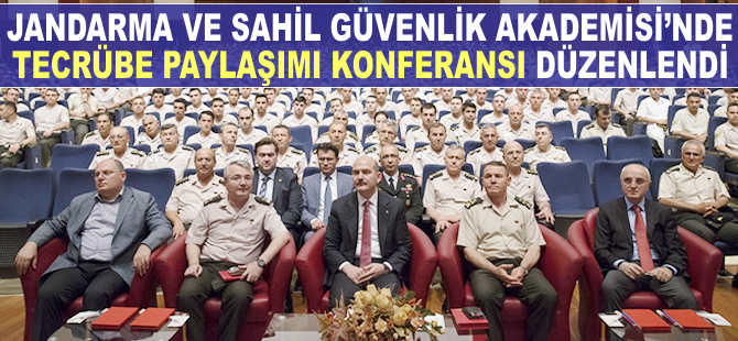 Jandarma ve Sahil Güvenlik Akademisi'nde 'Tecrübe Paylaşımı Konferansı' düzenlendi