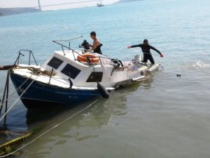 Sahil güvenlik botunun oluşturduğu dalga kazaya sebep oldu