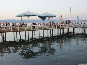 Balıkesir sahillerinde bayram yoğunluğu yaşanıyor