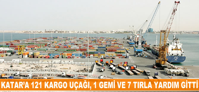 Nihat Zeybekci: Katar'a 121 kargo uçağı gitti