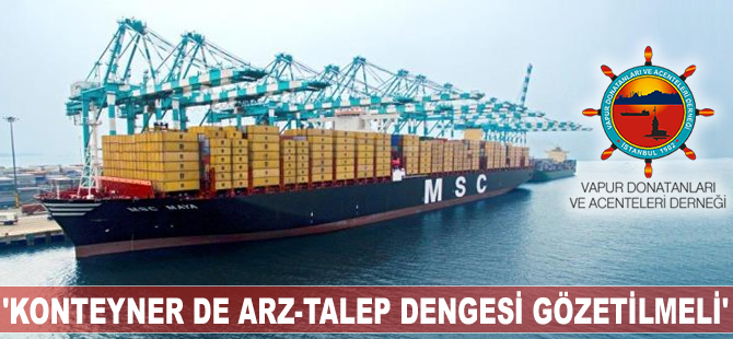 VDA: Konteyner de Arz-Talep dengesi gözetilmeli