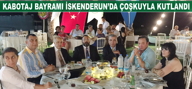 Denizcilik ve Kabotaj Bayramı İskenderun’da çoşkuyla kutlandı