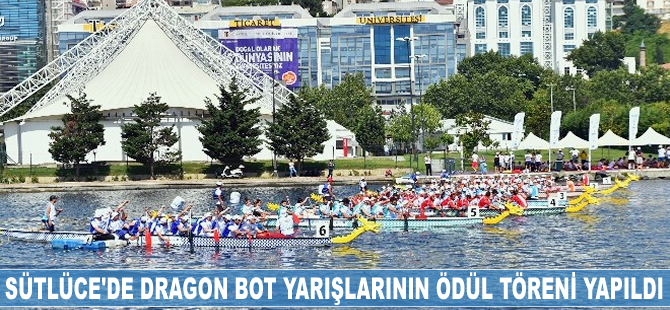 Sütlüce'de Dragon Bot yarışlarının ödül töreni yapıldı