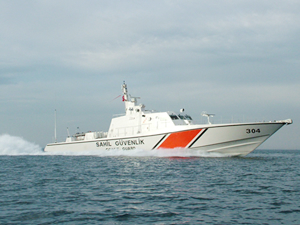 Sahil Güvenlik Ayvacık'ta 42 mülteci yakaladı