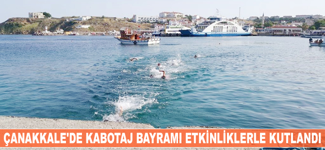 Çanakkale'de Kabotaj Bayramı etkinliklerle kutlandı
