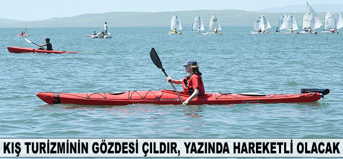 Kış turizminin gözdesi Çıldır, yazın da hareketli olacak