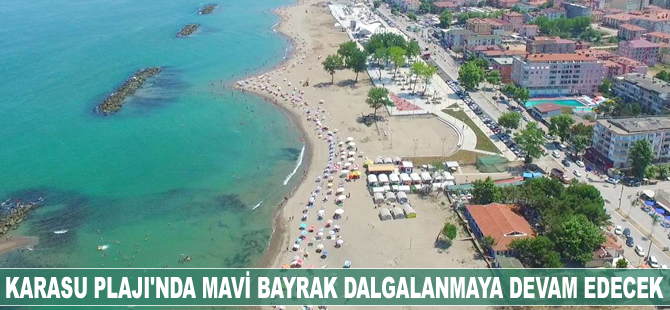 Karasu Plajı’nda 'Mavi Bayrak' sayısı artacak