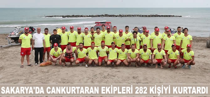 Sakarya'da 282 boğulma vakası önlendi