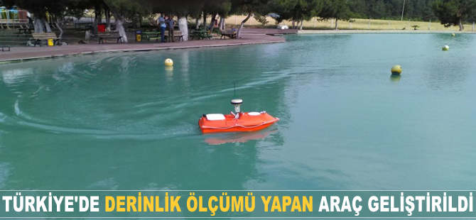 Türkiye'de ilk insansız deniz aracı yapıldı