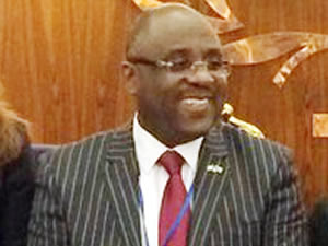 Nijerya Federal Cumhuriyeti'ni temsilen İbrahim Olugbade, Altın Çıpa Töreni'ne katılıyor