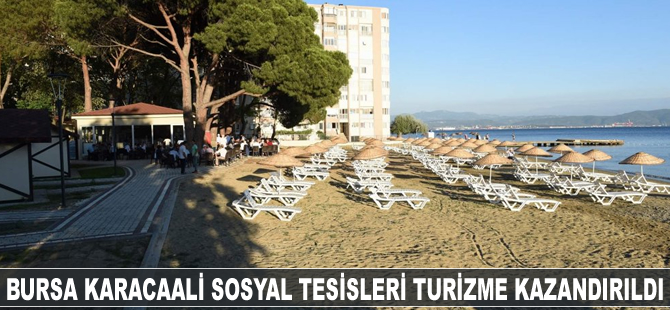 Bursa Karacaali turizme kazandırıldı