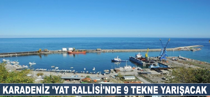 'Karadeniz Yat Rallisi'nde 9 tekne yarışacak