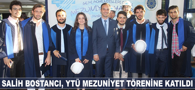GMO Yönetim Kurulu Başkanı Salih Bostancı, YTÜ mezuniyet törenine katıldı