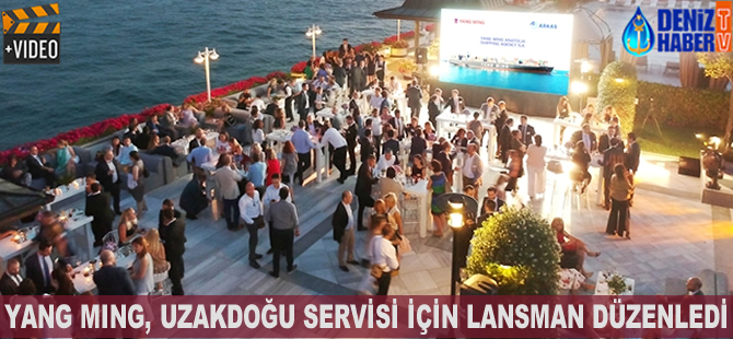 Yang Ming, Uzakdoğu'ya başlattığı direkt servis için lansman düzenledi