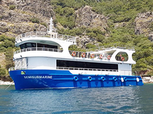 Ayden Marine’nin yarı denizaltısı büyük ilgi görüyor