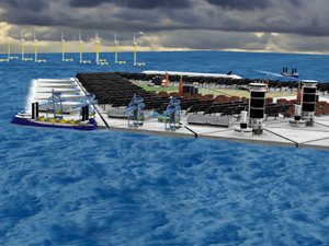 Hollanda, “Yüzer Mega Ada” konsepti üzerinde çalışıyor