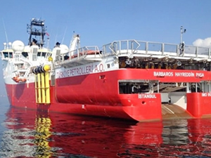 Barbaros Hayreddin Paşa sismik gemisi Güzelyurt'ta