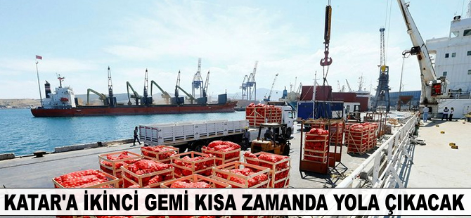 Katar'a ikinci gemi kısa zamanda yola çıkacak