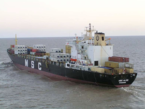 MSC Alice, Somali'ye internet sağlayan kabloyu kopardı