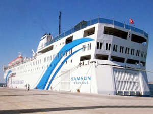 “T/S SAMSUN” Staj ve Eğitim Gemisi, İzmir Alsancak Limanı'na yanaştı