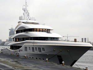 Alexander Machkevitch'e ait "Lady Lara" Bodrum'da demirledi