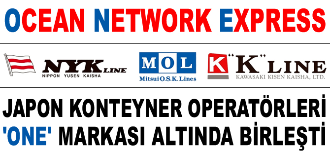 Japon konteyner operatörleri, ONE markasıyla tek çatı altında birleşti