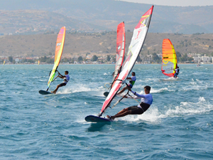 Rüzgar Sörfü Slalom Türkiye Ligi ikinci ayağı gerçekleşti