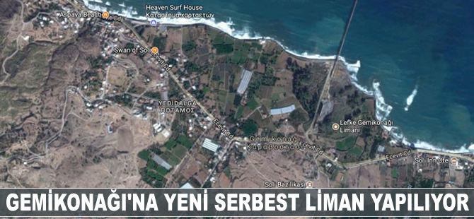 Gemikonağı’na yeni serbest liman yapılıyor