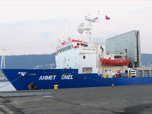 Türk bayraklı M/V AHMET ONEL, Monfalcone Limanı'nda tutuklandı