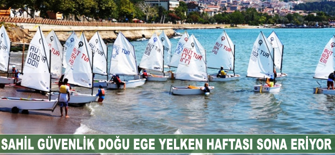 Sahil Güvenlik Doğu Ege Yelken Haftası IRC Kupası yarışları sona eriyor
