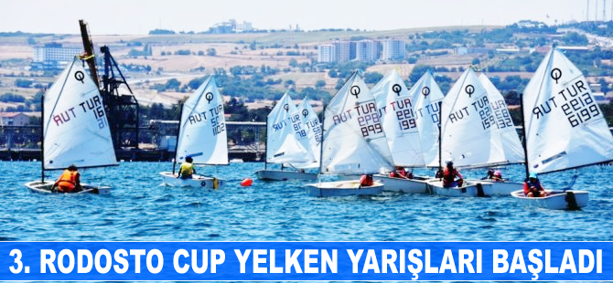 3. Rodosto Cup Yelken Yarışları başladı
