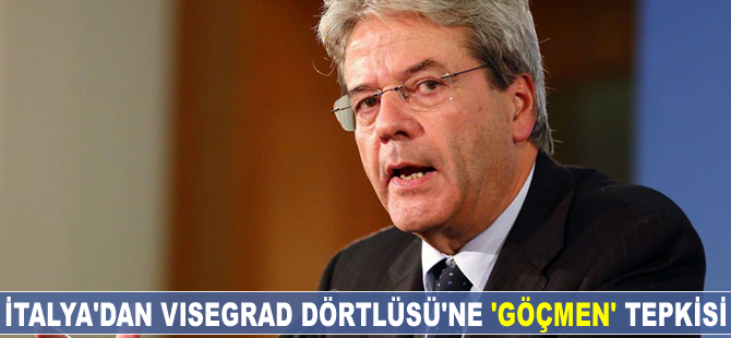 İtalya'dan Vişegrad Dörtlüsü'ne 'göçmen' tepkisi