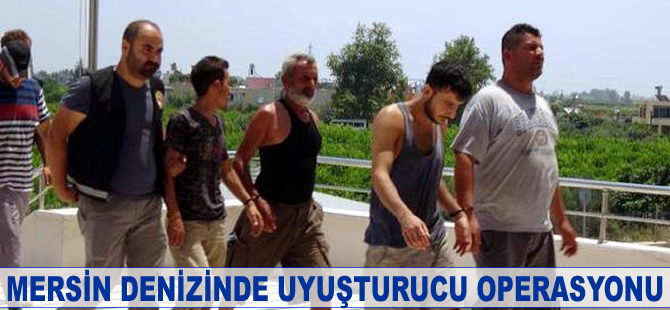 Akdeniz'de uyuşturucu operasyonu