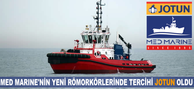 Med Marine’nin yeni römorkörlerinde tercihi Jotun oldu