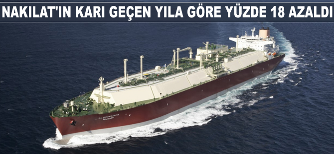 Nakilat’ın kârı geçen yıla göre yüzde 18 azaldı