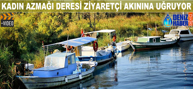Kadın Azmağı Deresi'ne turistler yoğun ilgi gösteriyor
