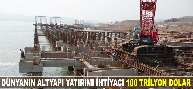 Dünyanın altyapı yatırımı ihtiyacı 100 trilyon dolar