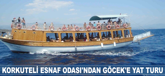 Korkuteli Esnaf ve Sanatkarlar Odası'ndan Göcek'e yat turu