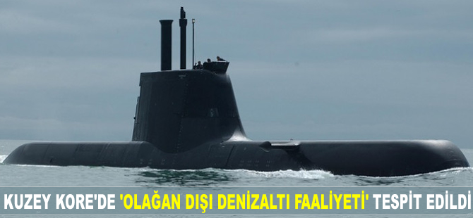 Kuzey Kore'de 'olağan dışı denizaltı faaliyeti' tespit edildi