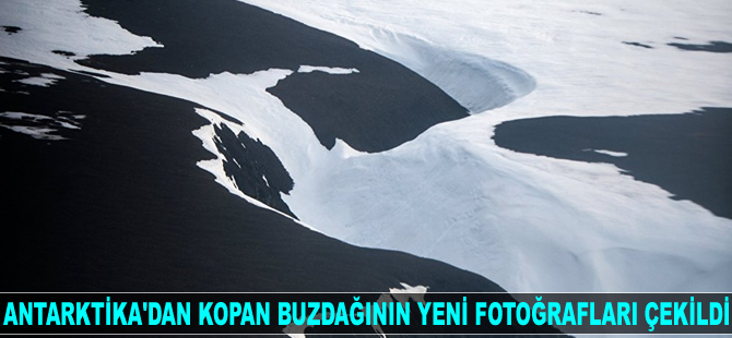 Antarktika’dan kopan dev buzdağının yeni fotoğrafları çekildi