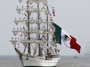 Meksika donanması eğitim gemisi 'ARM Cuauhtemoc', Filipinler'i ziyaret edecek