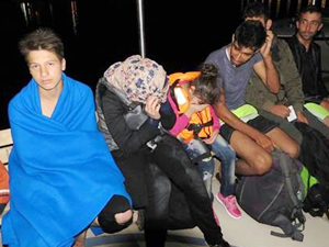 Çanakkale'de 29 kaçak göçmen yakalandı