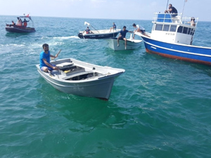 Hayden Sürmene'ye Şenlikleri'nde kayık yarışları yapıldı