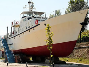 Sahil Güvenlik gemisi 'TCSG 124', eğitim gemisi oldu