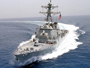 ABD donanmasına ait savaş gemisi Çin Denizi'ne girdi