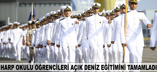 Harp Okulu öğrencileri açık deniz eğitimini tamamladı