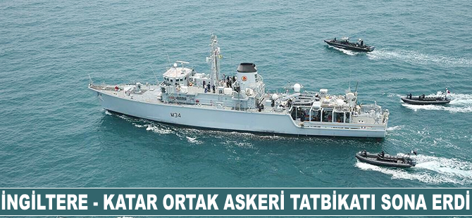 İngiltere - Katar askeri tatbikatı sona erdi